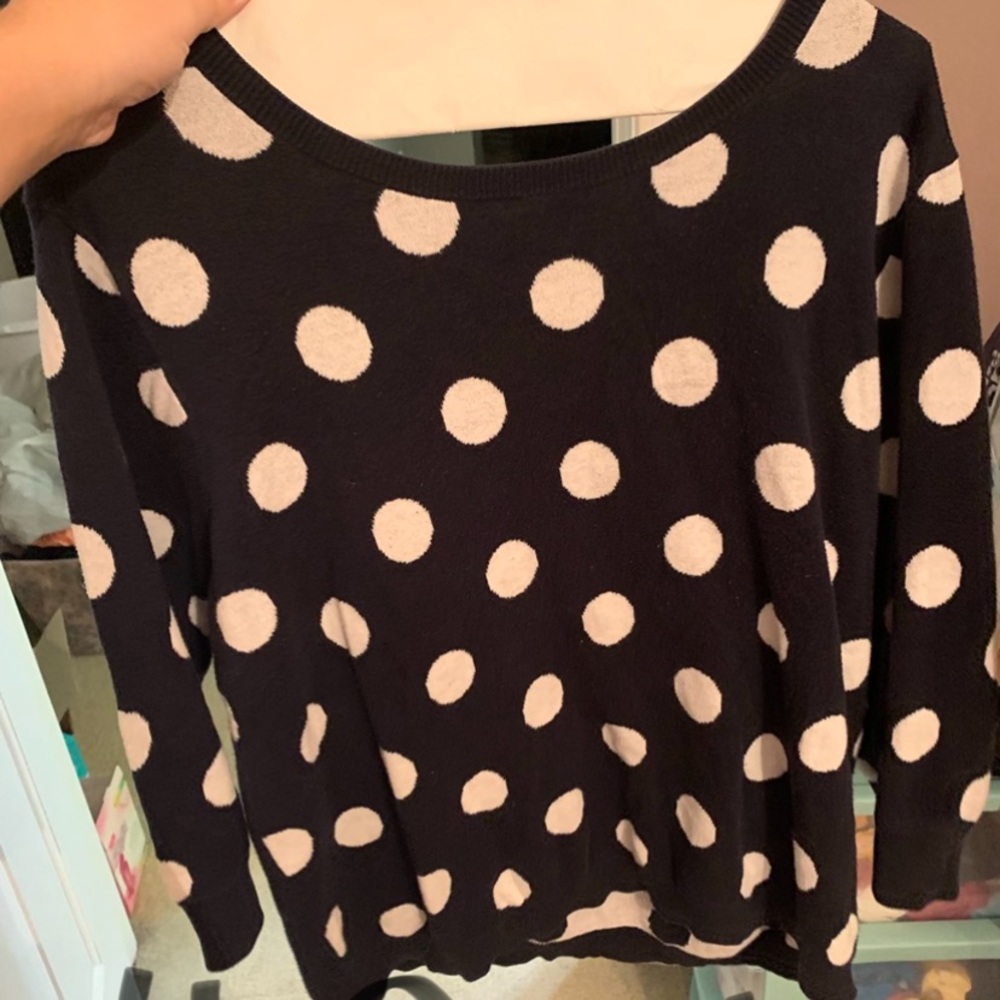 Old navy Polk a dot sweater